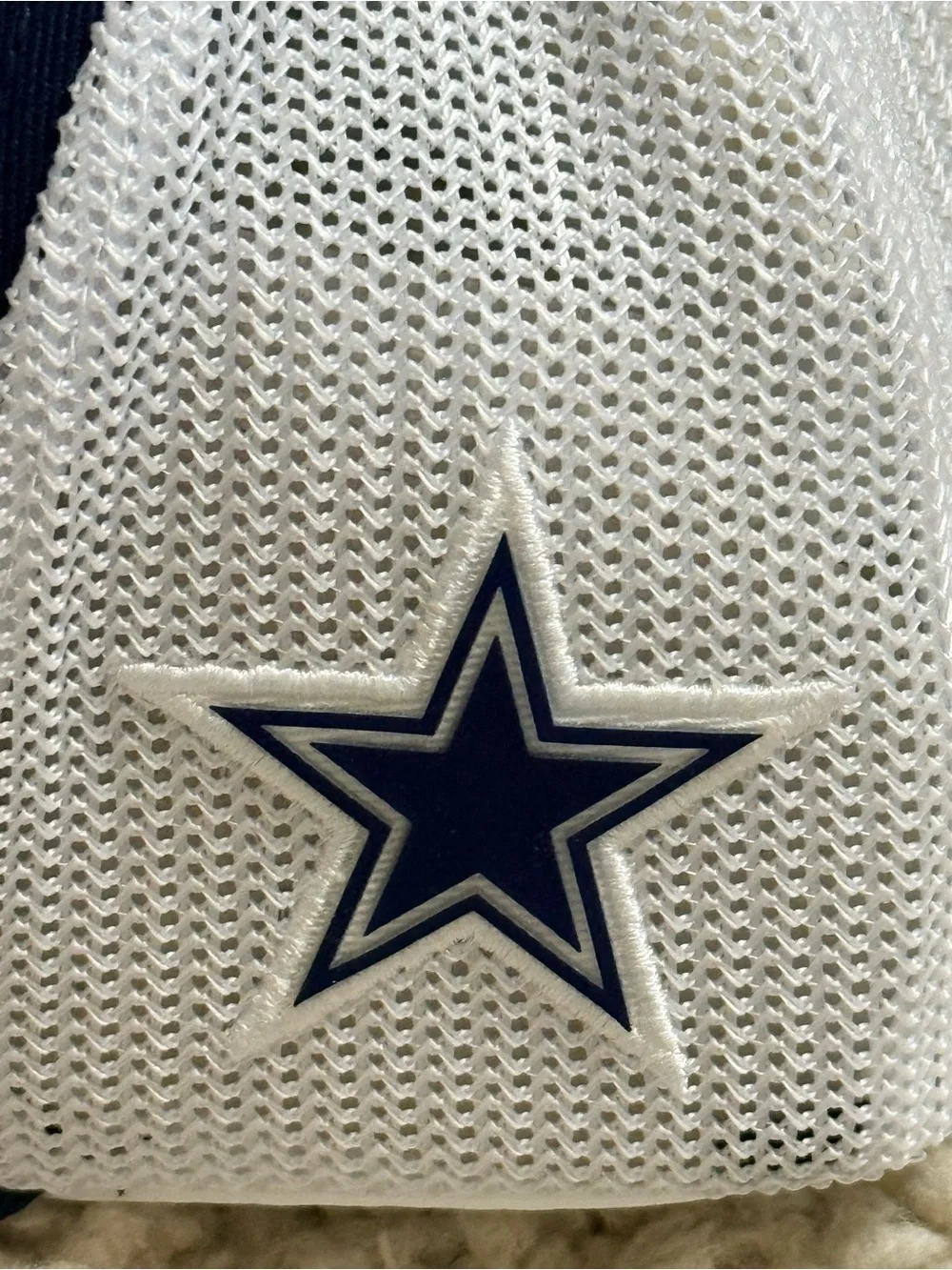 New Youth Columbia PFG Dallas Cowboys Mesh Snapback Hat - Navy